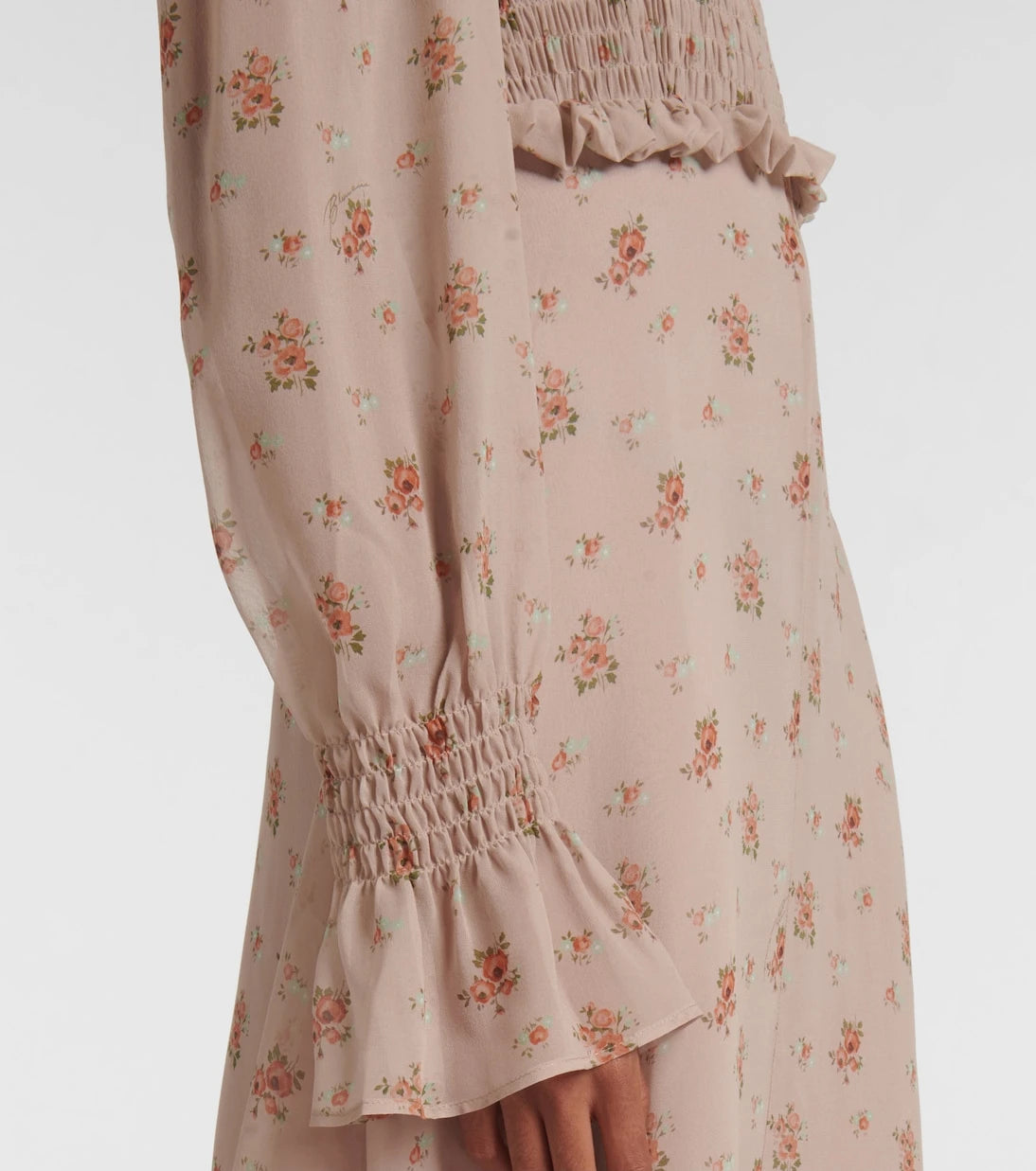 Blumarine - Silk Georgette gown