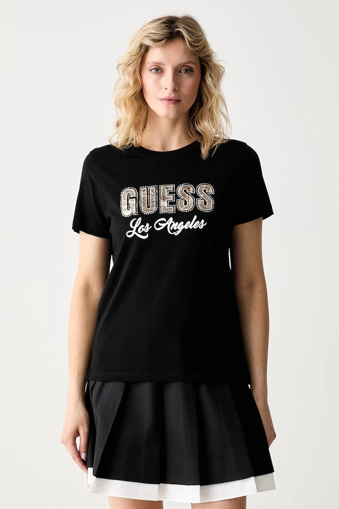 Guess pamuklu kadın tişört