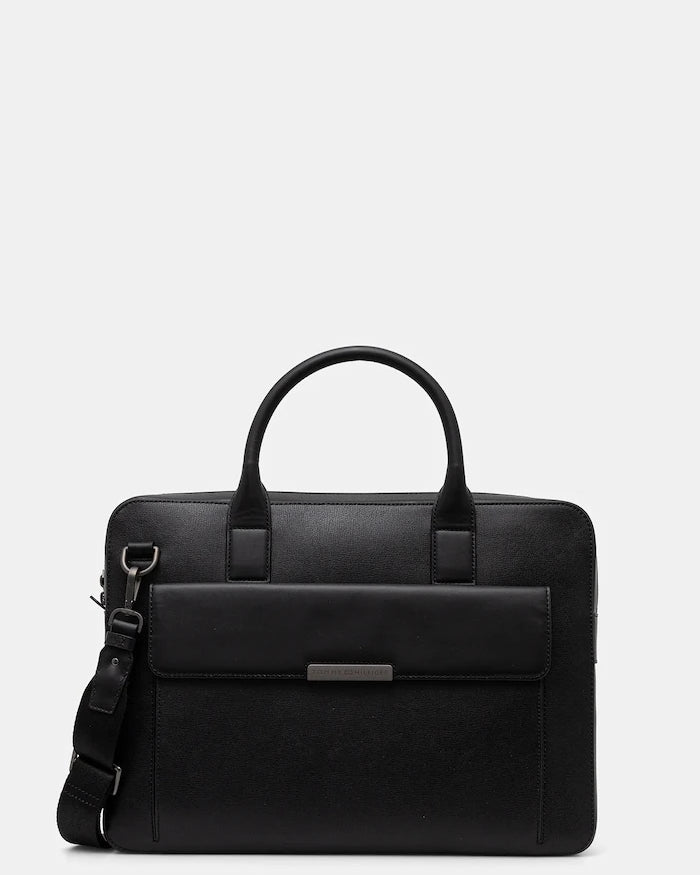 Кожена чанта за лаптоп Tommy Hilfiger 40 x 29,5 x 6 cm