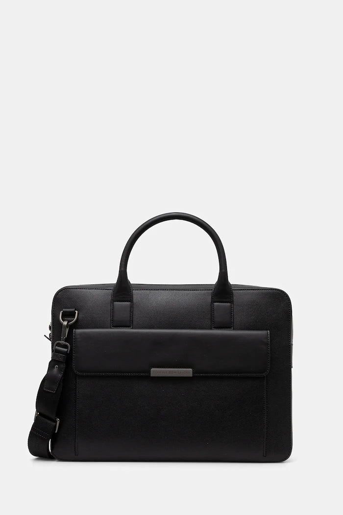 Tommy Hilfiger Deri Laptop Çantası 40 x 29,5 x 6 cm