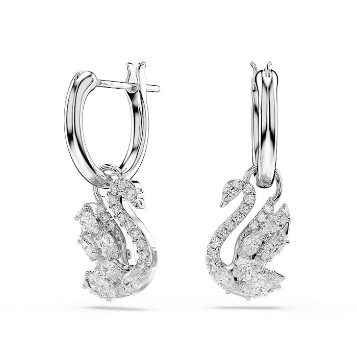 Swarovski metal kadın küpe, zirkonlu