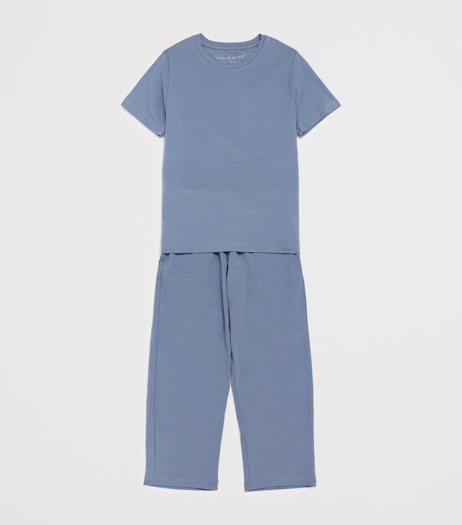 Derek Rose Kids Basel Pyjama Set (3-16 Years)