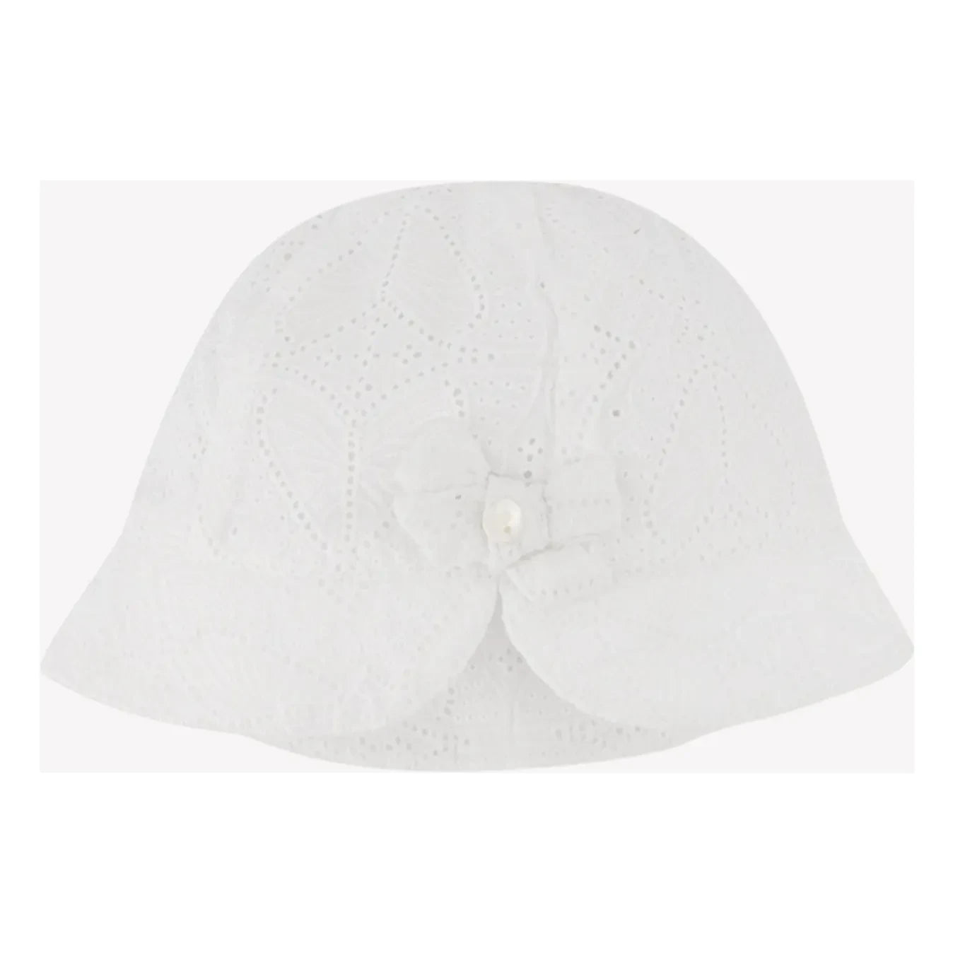 Tartine et Chocolat - Openwork hat | White