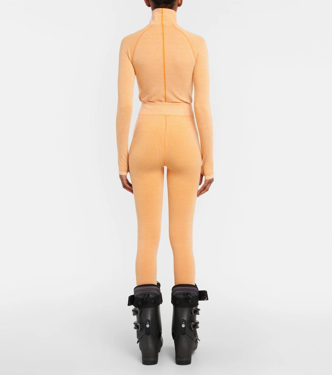 Cordova - Sierra ribbed-knit high-rise leggings