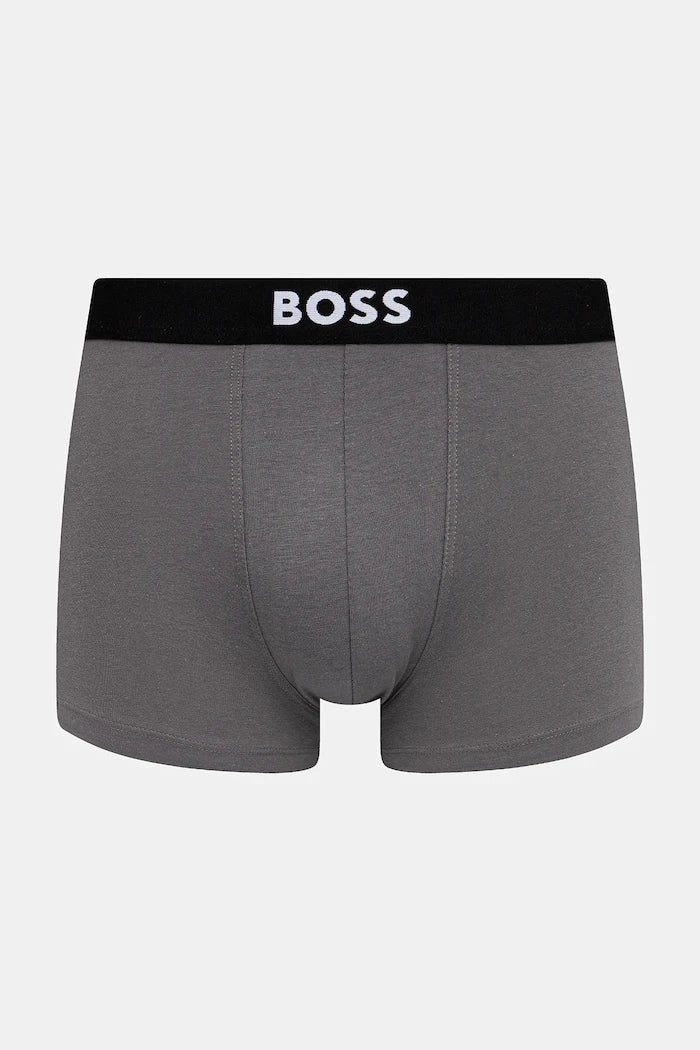 BOSS erkek pamuklu elastan boxer Trunk 3P BOSS ONE 3’lü