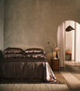 Silk Mocha King/Super King Flat Sheet (280cm x 310cm)