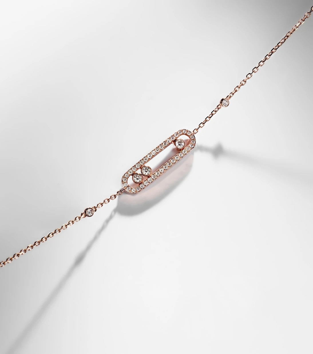 Messika - Baby Move 18kt rose gold bracelet with diamonds
