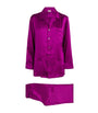 Silk Yves Pyjama Set PLUM