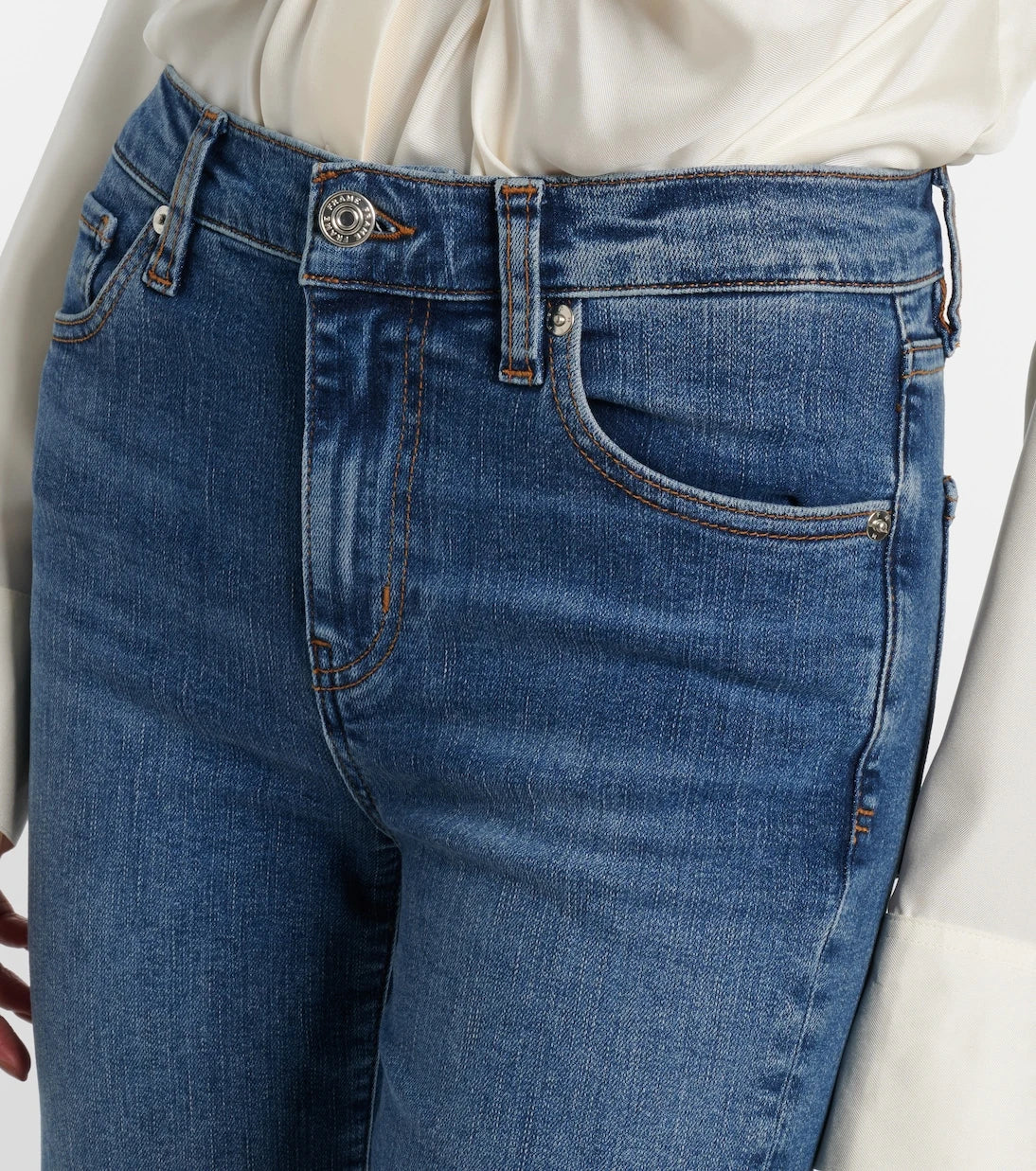 Frame - Icon Long mid-rise flared jeans