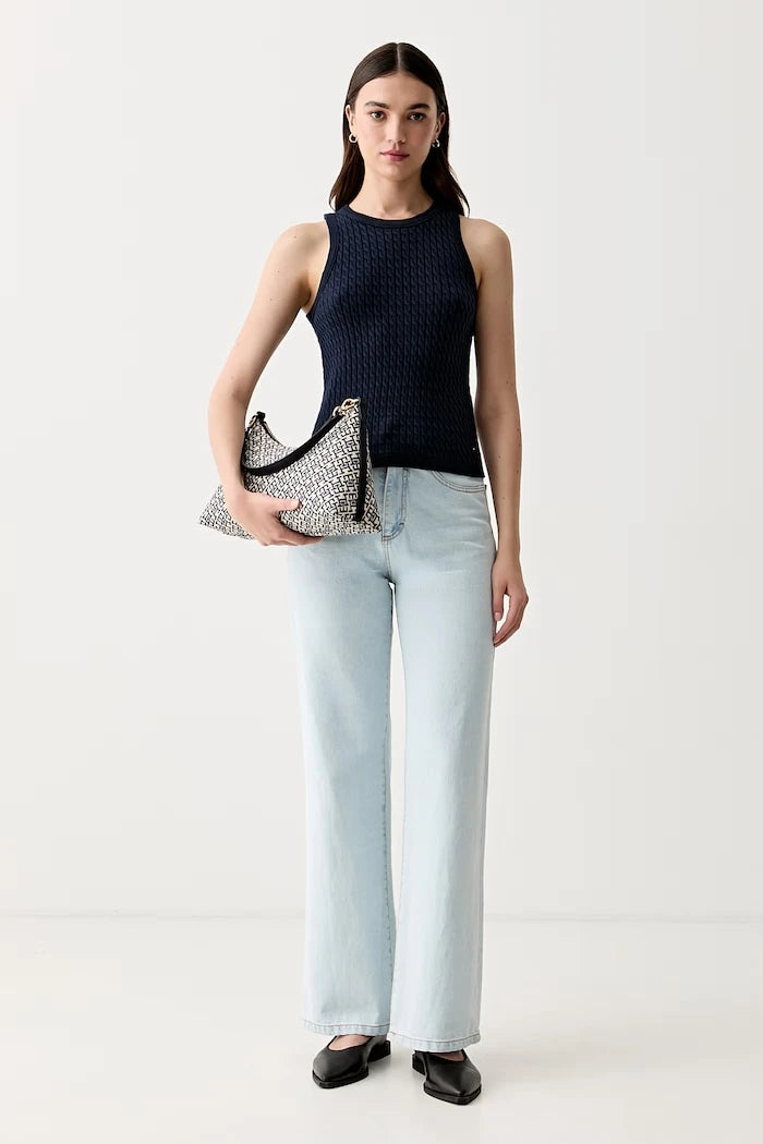 Tommy Hilfiger kadın pamuklu top