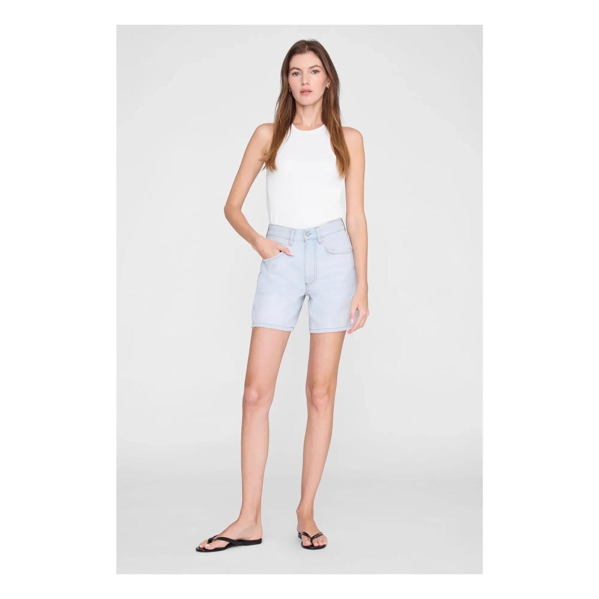 Anine Bing - Short Delaney | Washed Blue