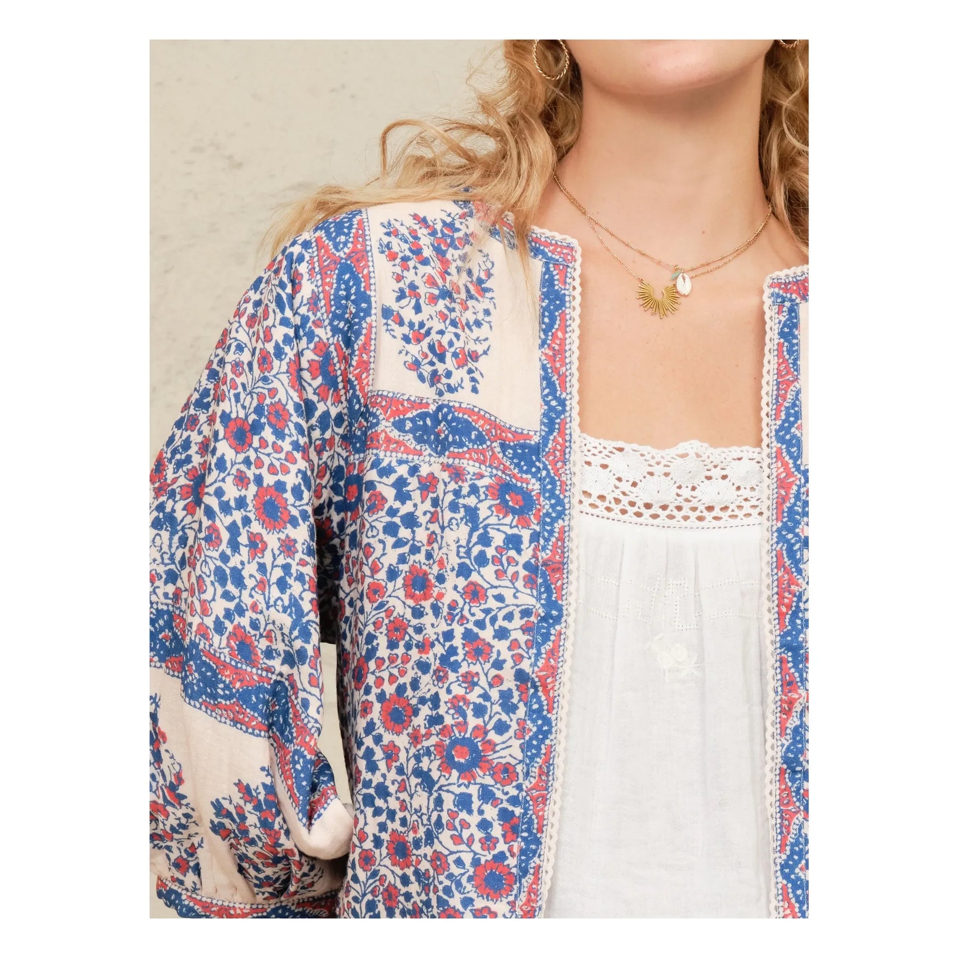 M.A.B.E. - Della Coton Jacket | Indigo