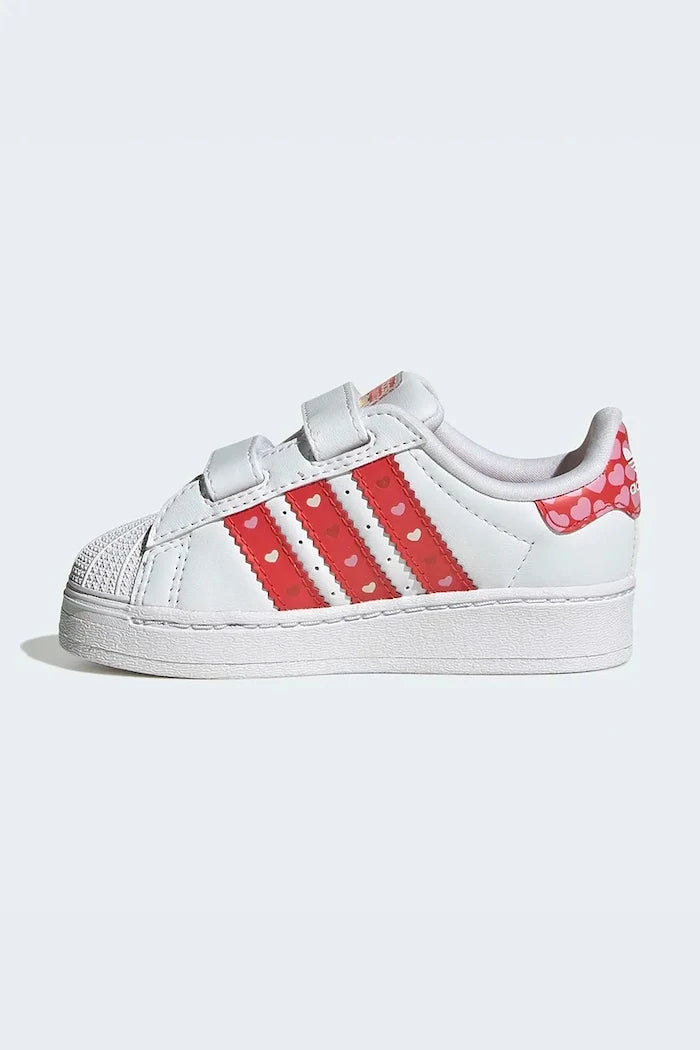 adidas Originals DISNEY SUPERSTAR LED LIGHTS çocuk süet spor ayakkabılar