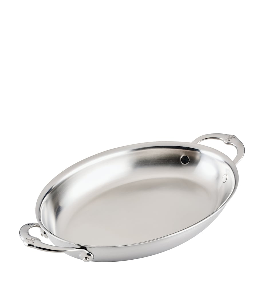 Stainless Steel Oval Au Gratin Dish (41cm)