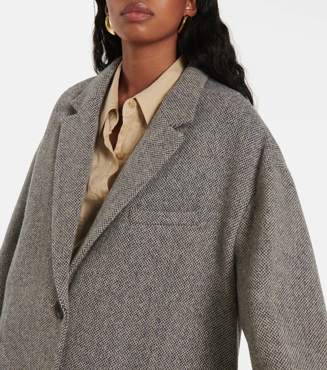 Marant Etoile - Limizag wool-blend coat