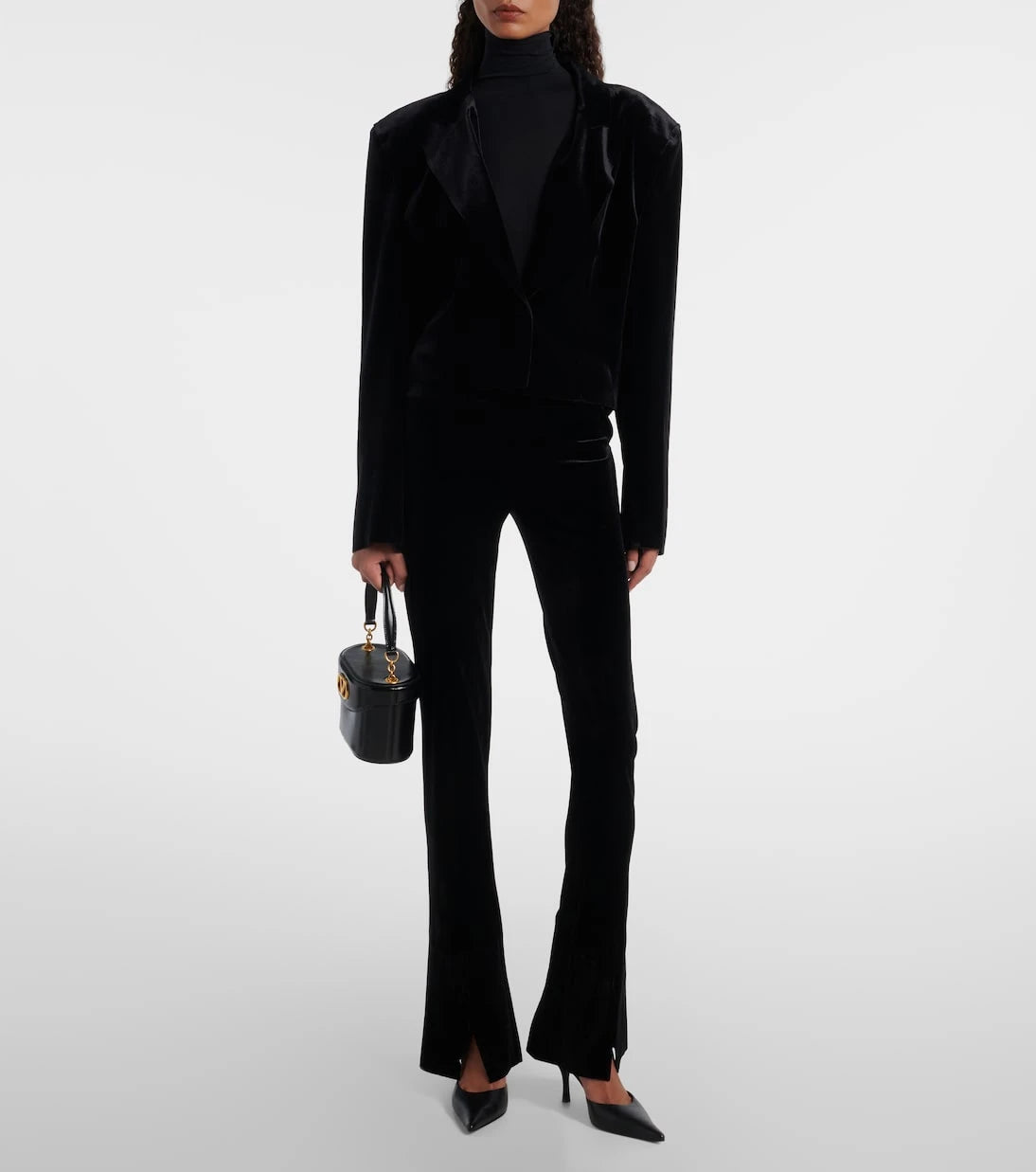 Norma Kamali - Velvet leggings