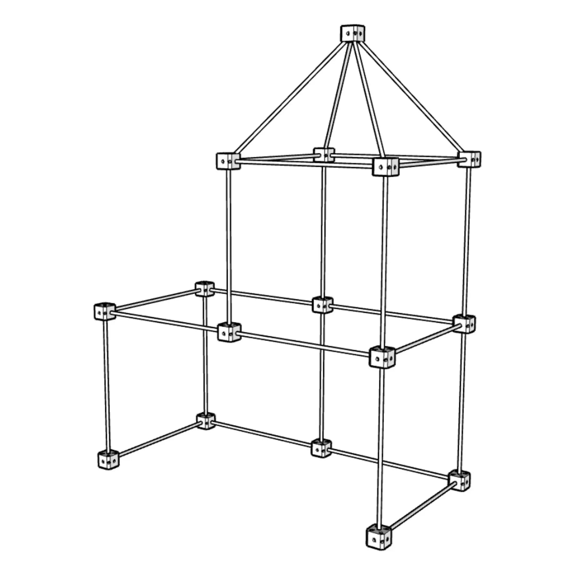 Sarbakane - Cabane à construire - Pack Libellule - 43 pieces
