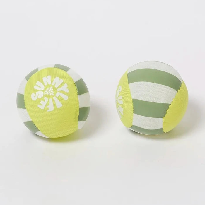 SunnyLife Skim Ball Set Tides Out Citrus Plaj Topu (2 Adet)