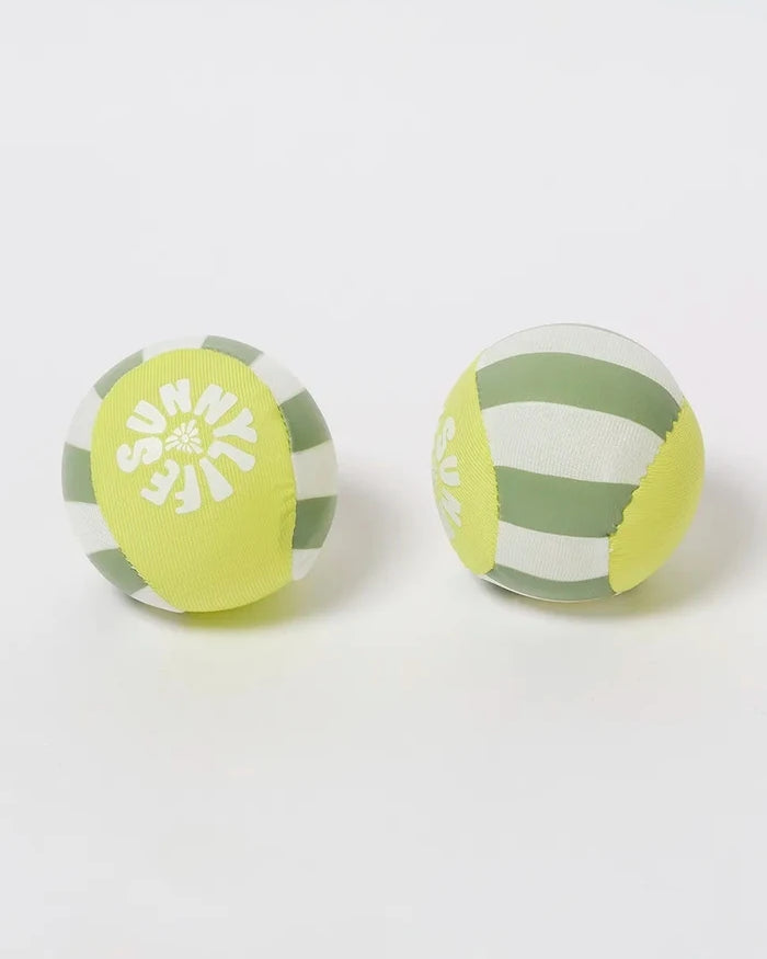 SunnyLife Skim Ball Set Tides Out Citrus Plaj Topu (2 Adet)