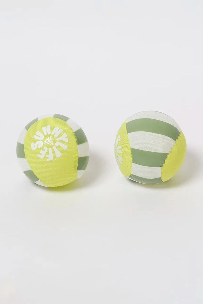 SunnyLife Skim Ball Set Tides Out Citrus Plaj Topu (2 Adet)