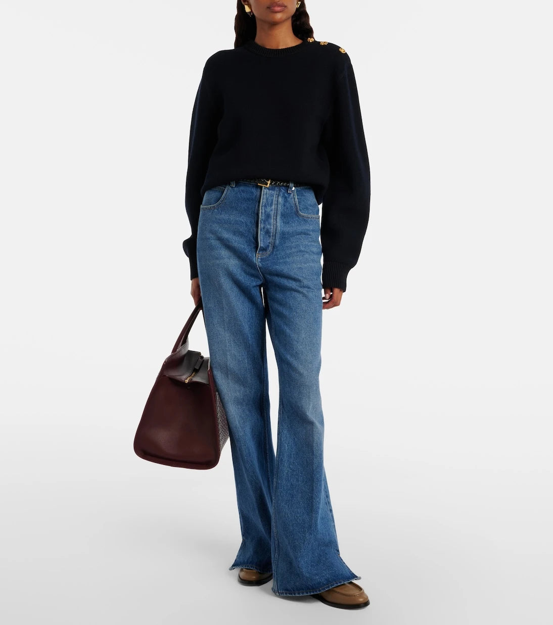 Bottega Veneta - Knot wool and cotton-blend sweater