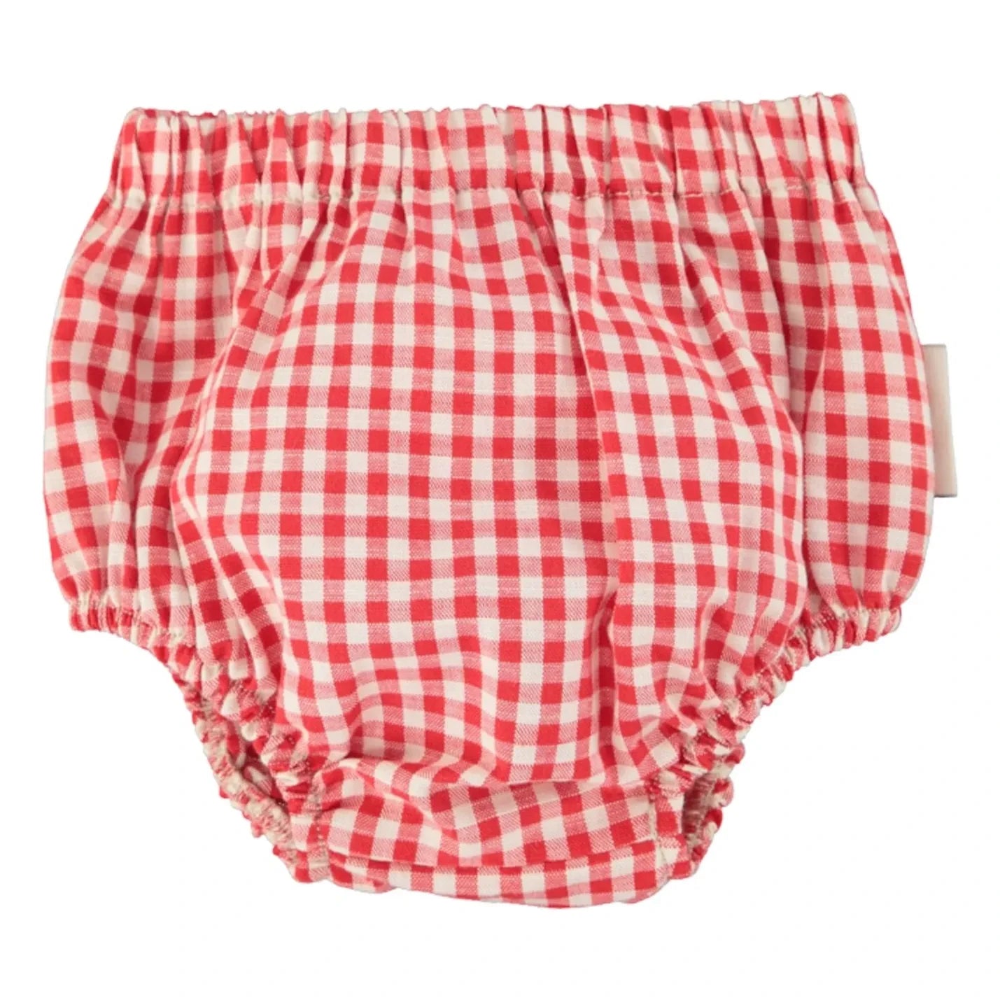 Piupiuchick - Bloomer Vichy Organic Cotton | Red