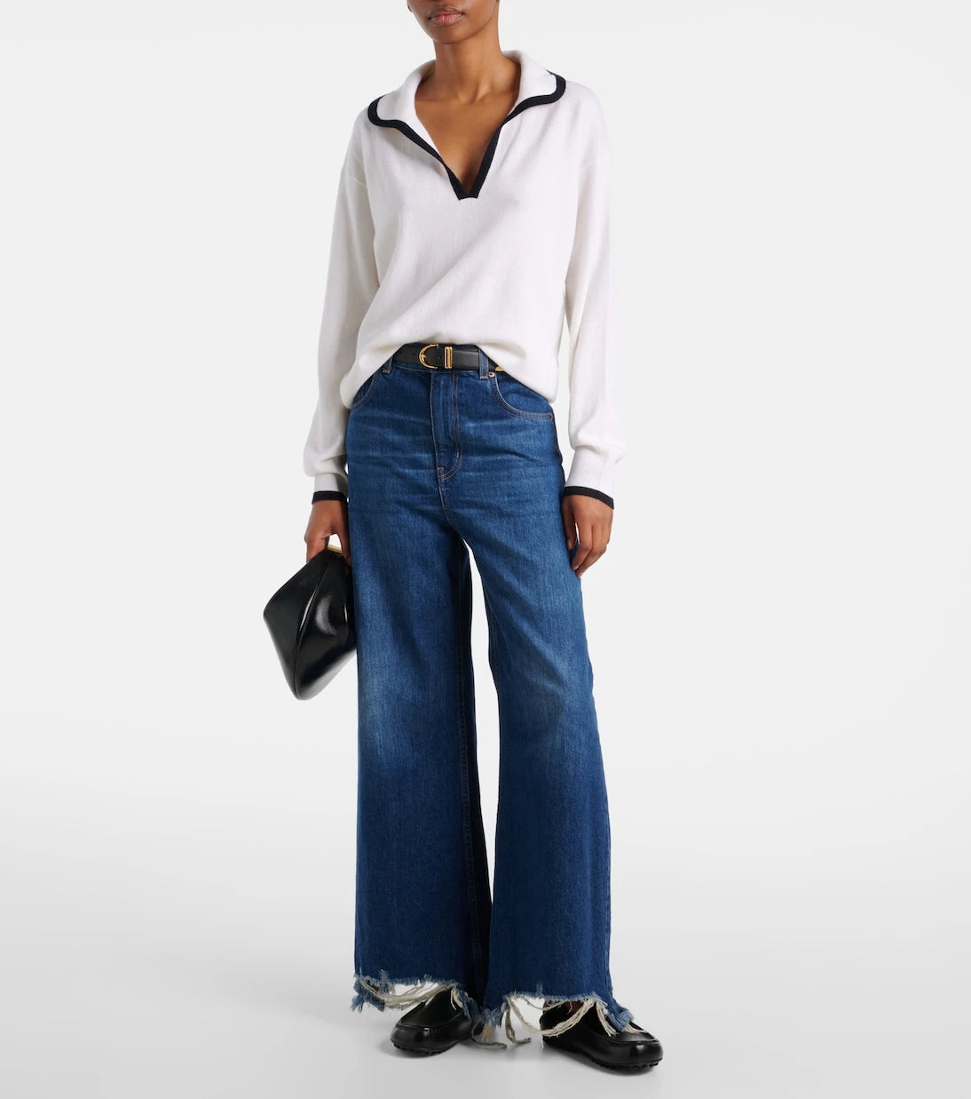 Jardin des Orangers - Cashmere polo sweater