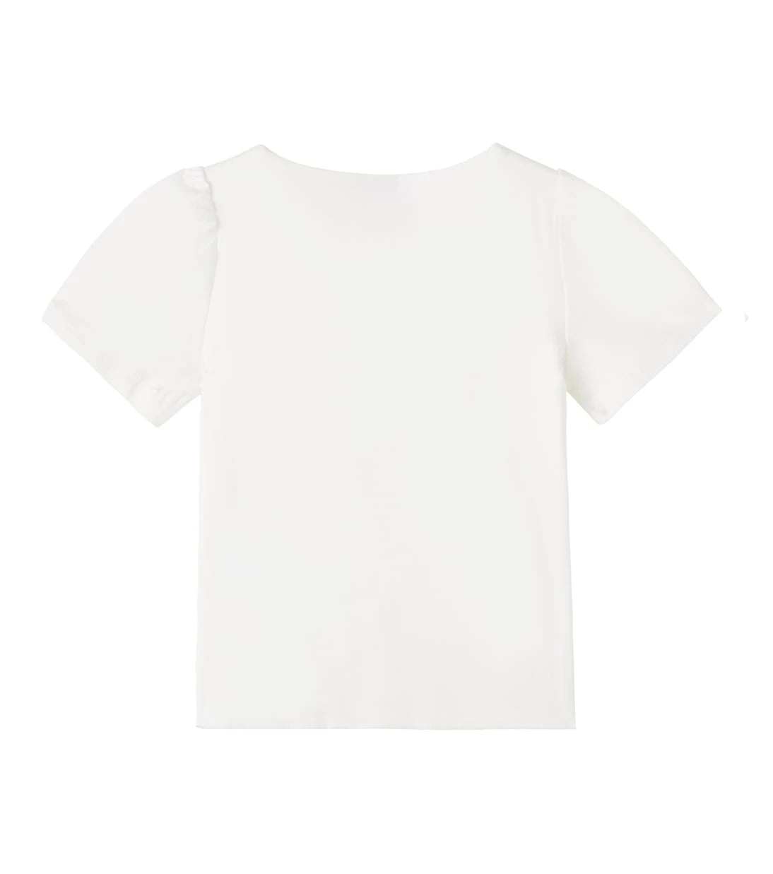 Monnalisa - Floral cotton-blend jersey T-shirt