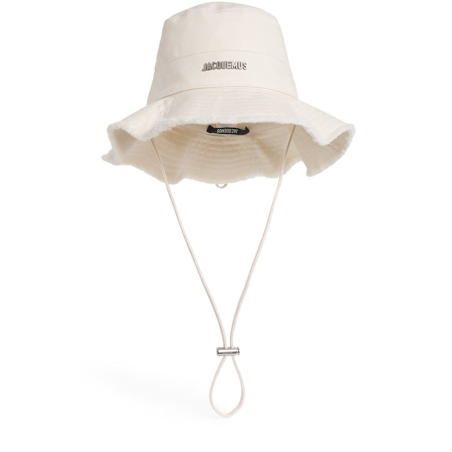 Cotton Artichaut Bucket Hat 110 OFF-WHITE