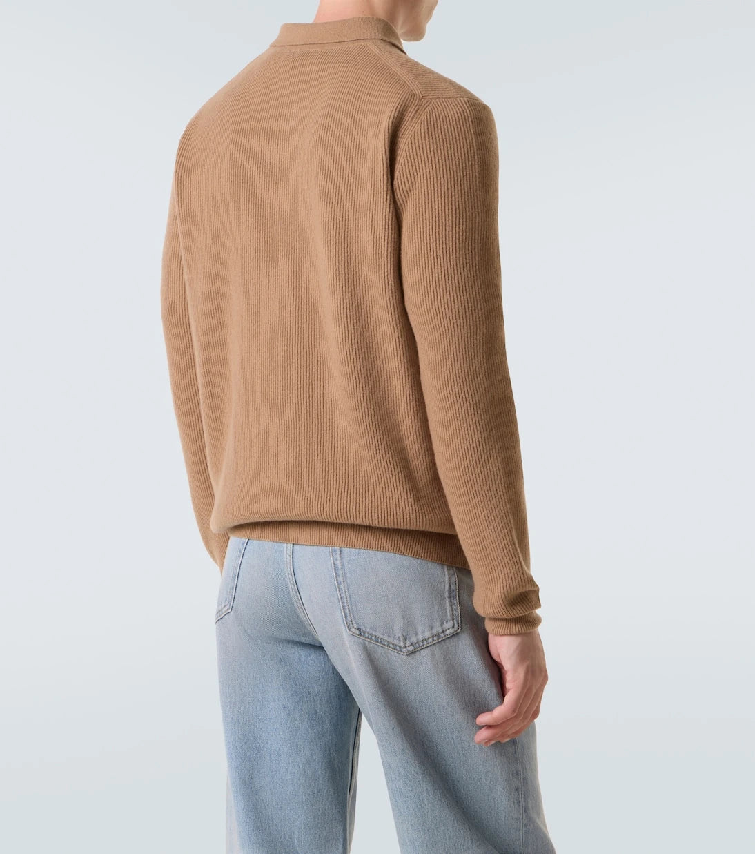 Lardini - Wool and cashmere polo sweater