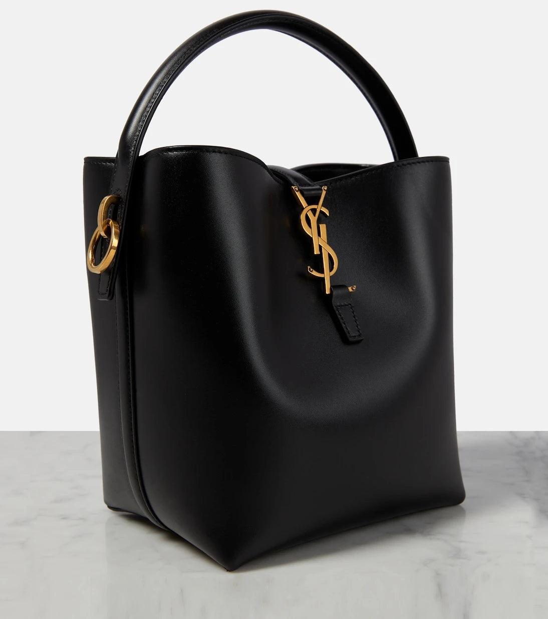 Saint Laurent - Le 37 Small leather bucket bag