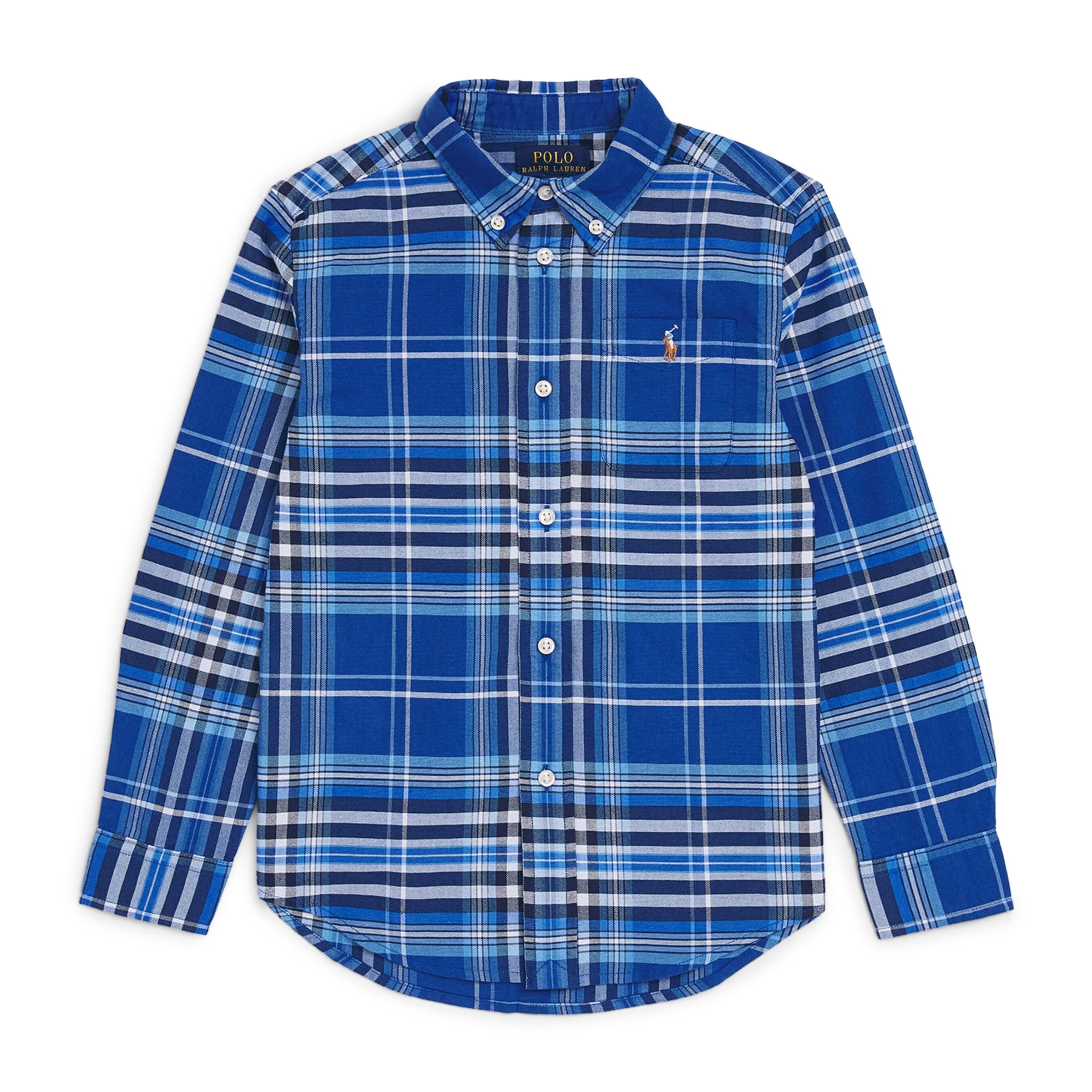 Ralph Lauren Kids Cotton Polo Pony Check Shirt (6-14 Years)