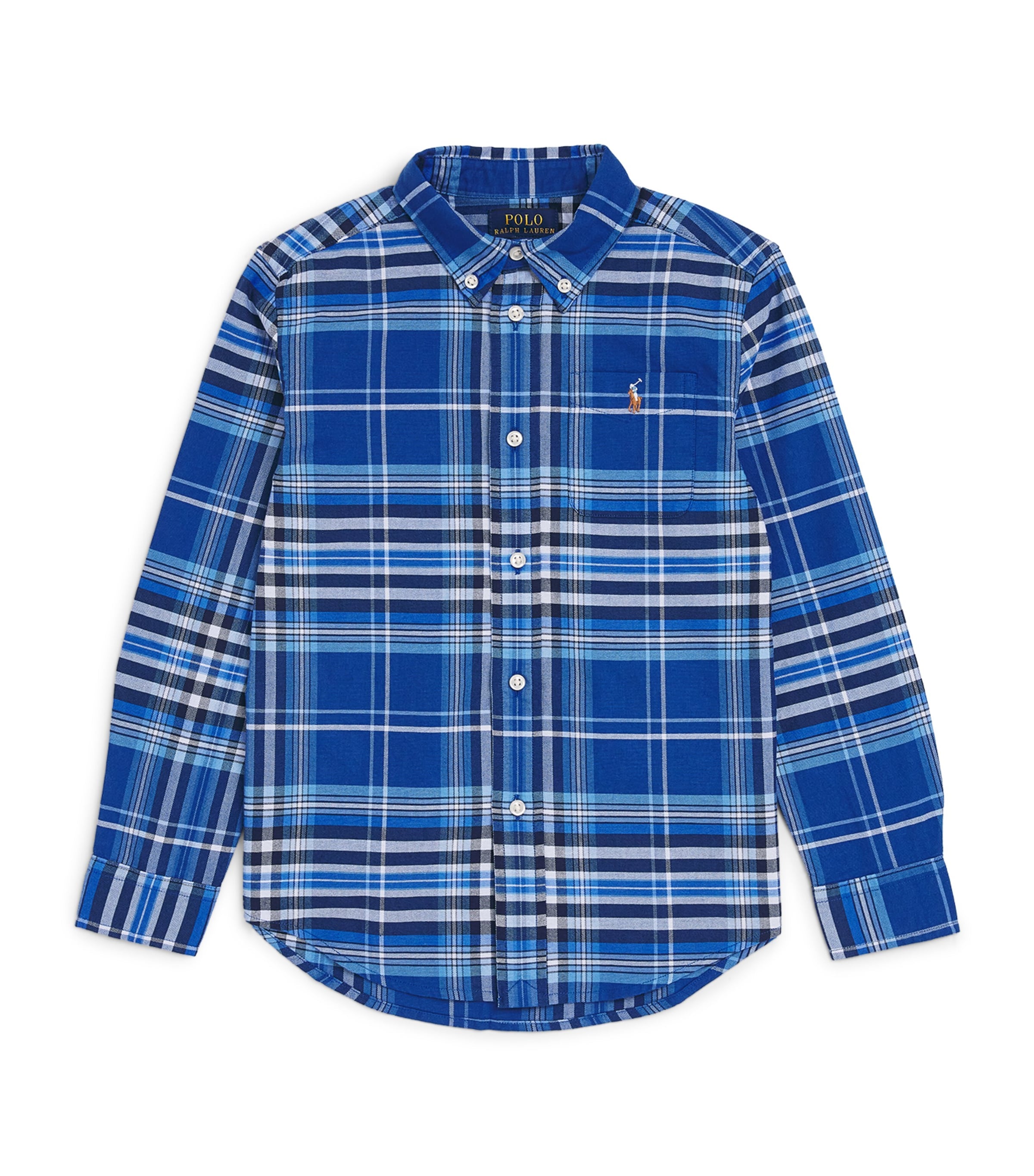 Ralph Lauren Kids Cotton Polo Pony Check Shirt (6-14 Years)