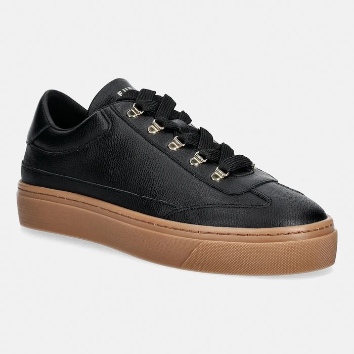 Кожени маратонки Furla Enjoy Lace-Up Sneaker