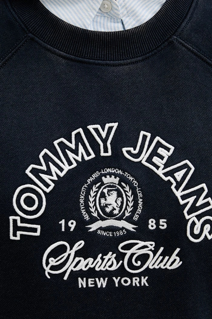 Tommy Jeans pamuklu kadın sweatshirt