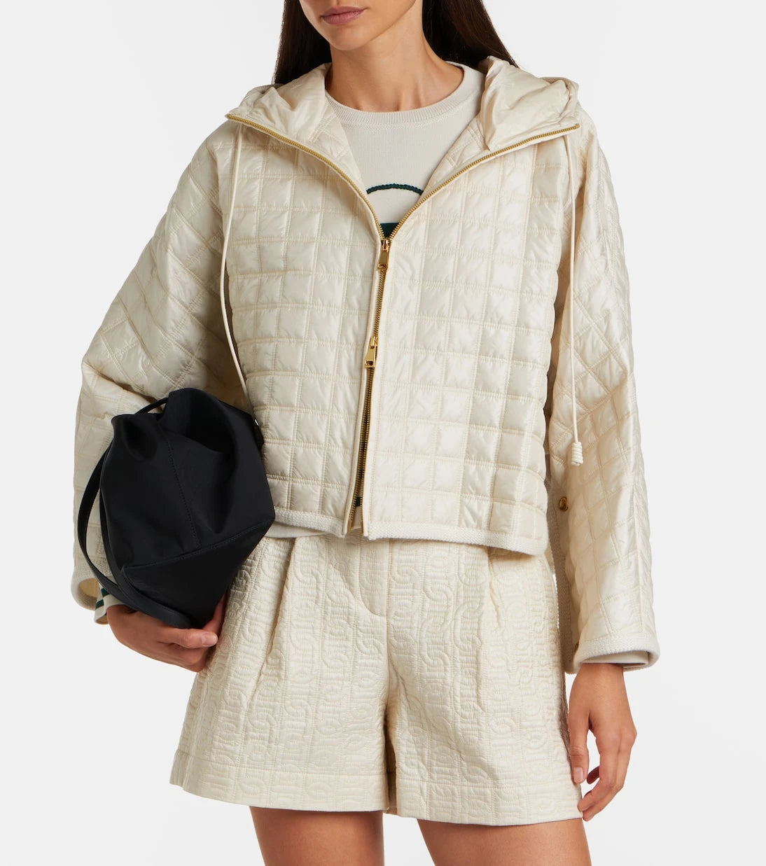Moncler - Quilted hooded jacket