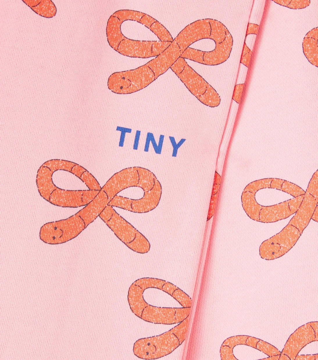 Tinycottons - Worms printed cotton jersey sweatpants