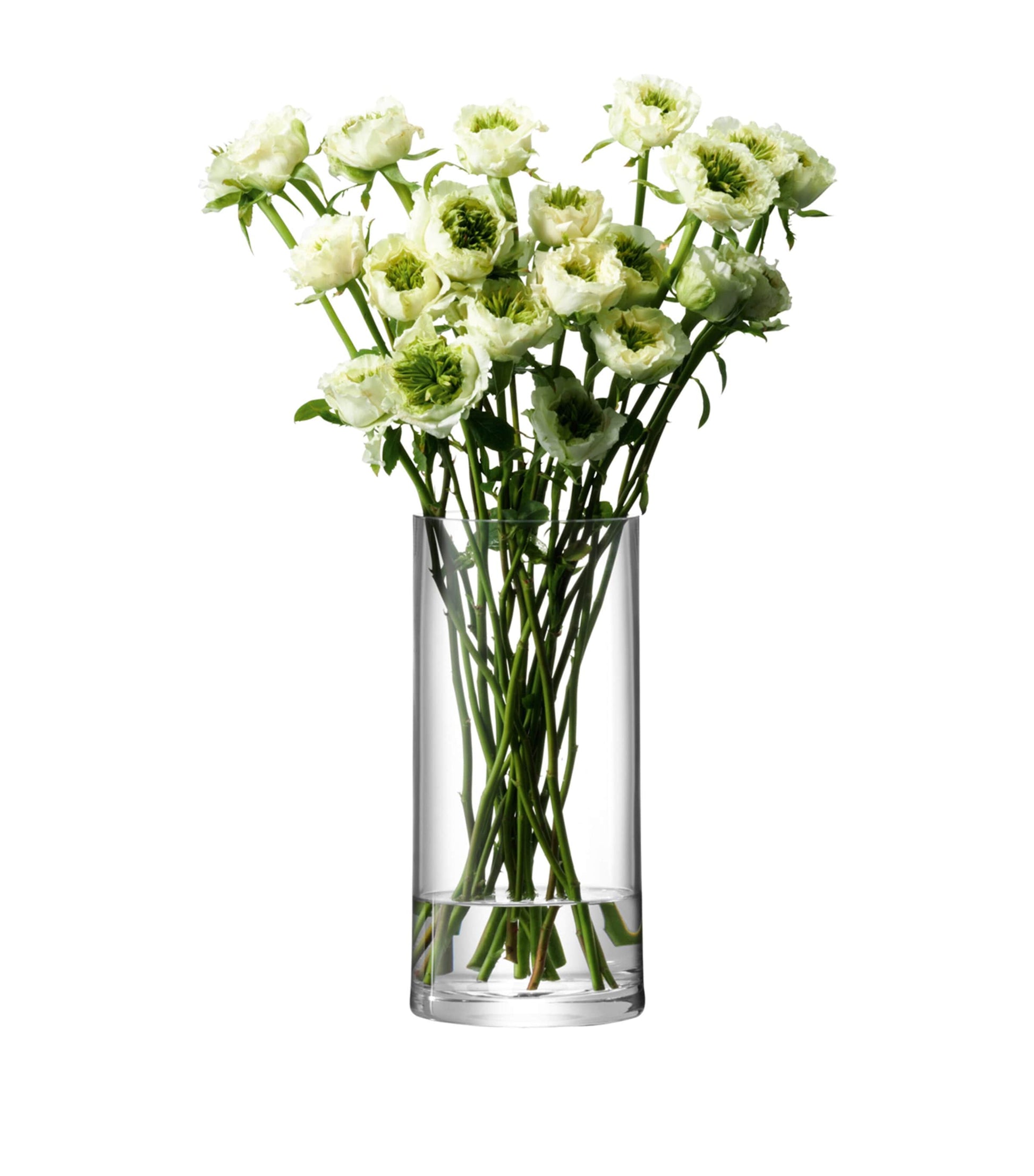 Glass Column Vase (28cm)