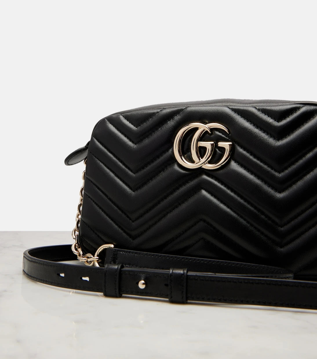 Gucci - GG Marmont Small leather crossbody bag