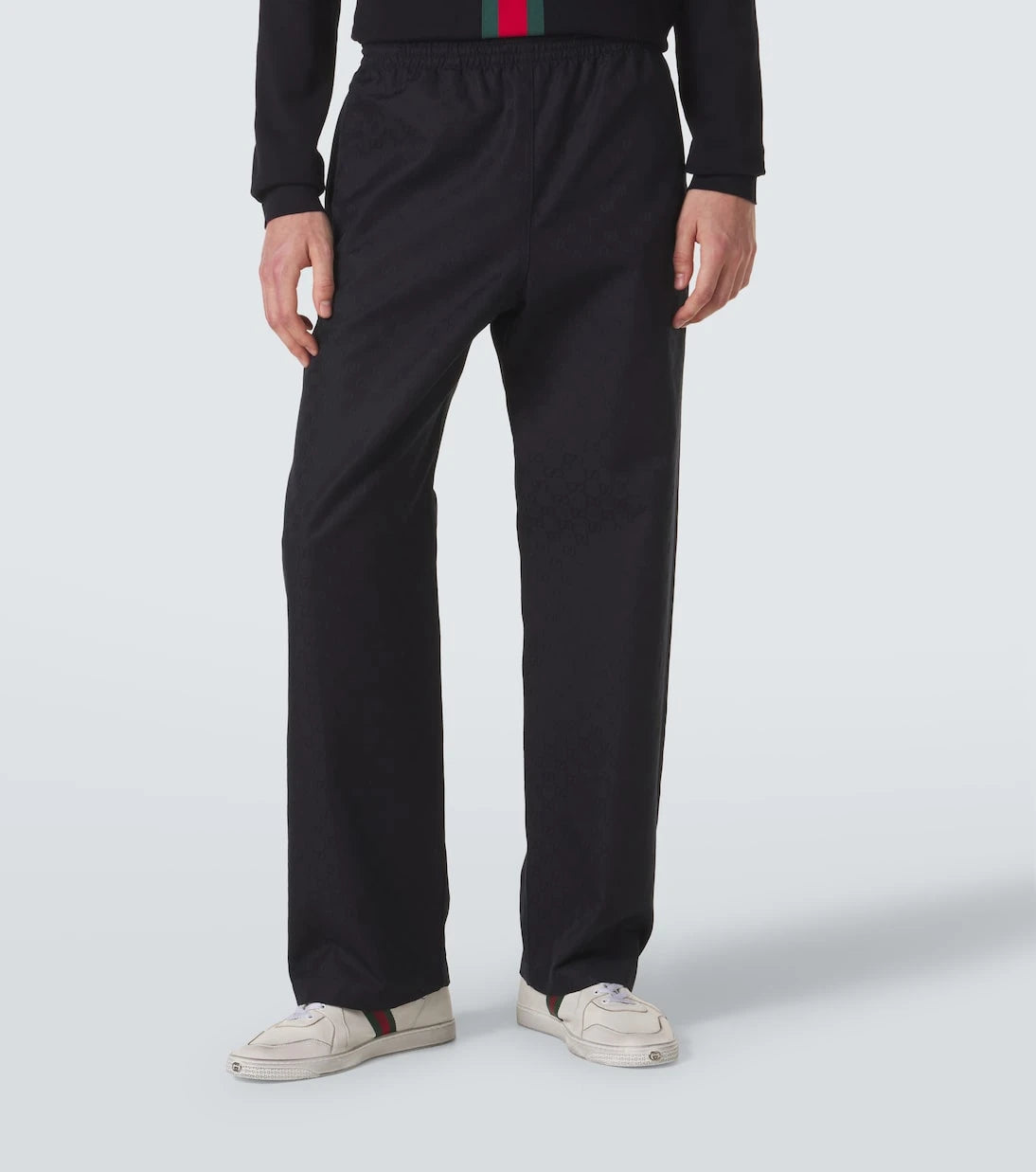 Gucci - GG canvas straight-leg pants