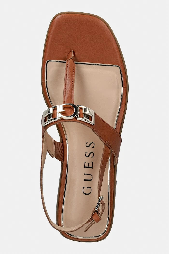 Кожени сандали Guess RAMIRY