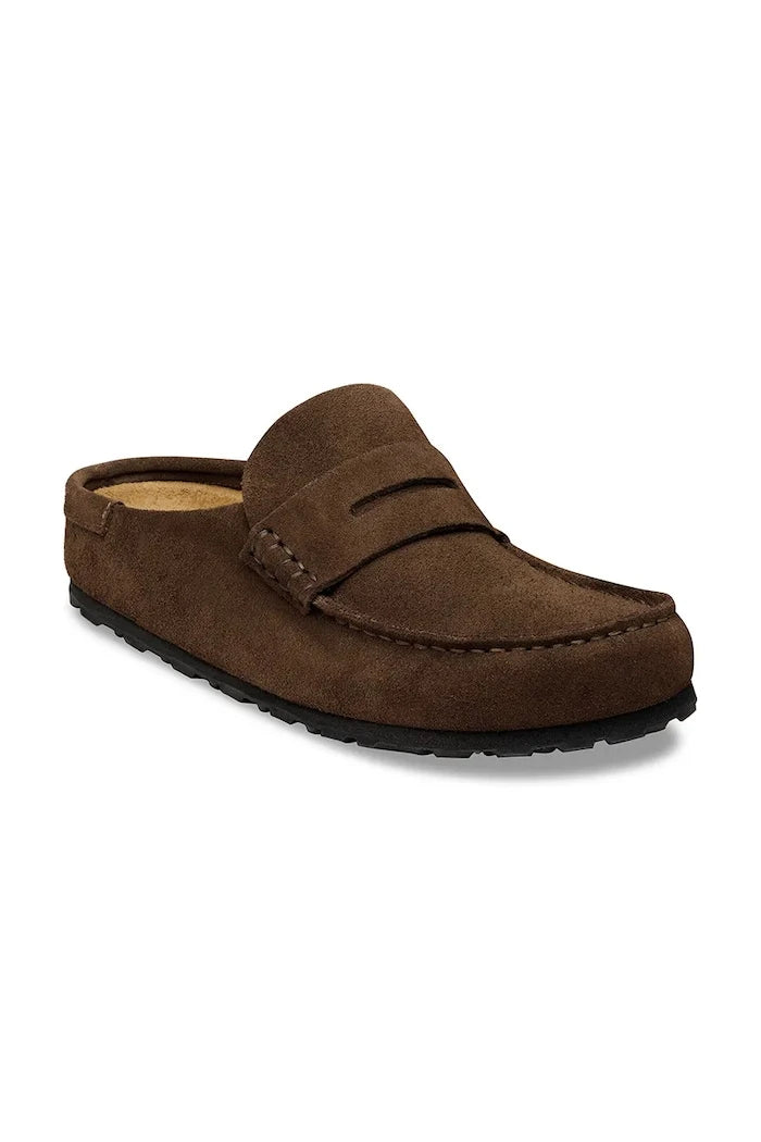 Birkenstock чехли от велур Naples