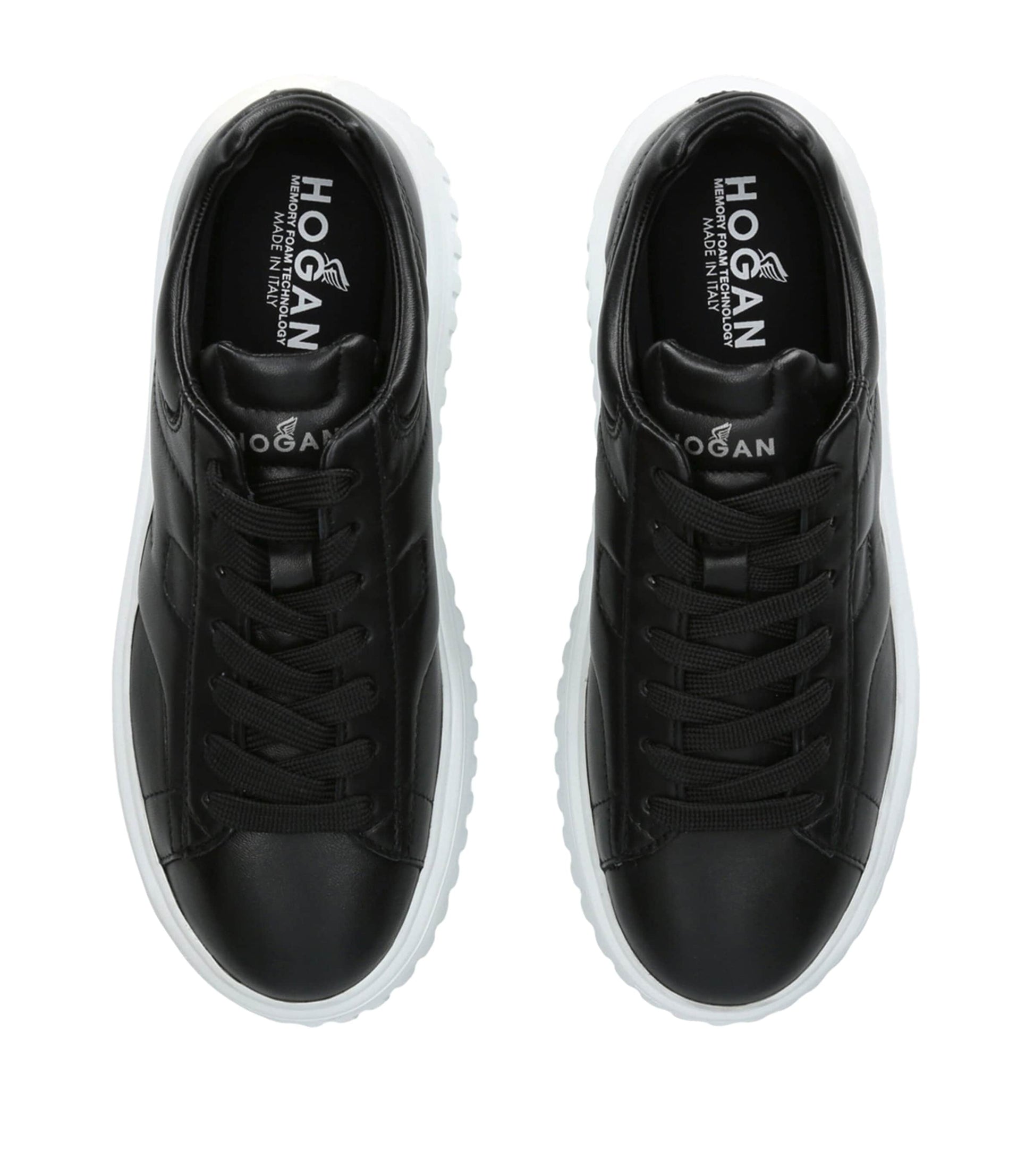 Multi Leather Allaciato Sneakers