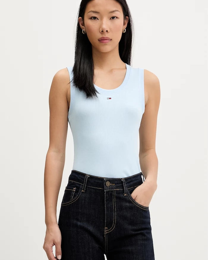Tommy Jeans Kadın Pamuklu Elastanlı Üst