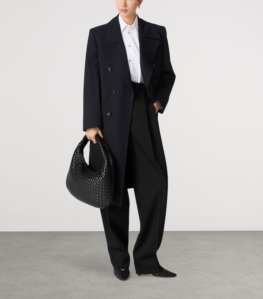 Bottega Veneta Leather Intrecciato Veneta Shoulder Bag