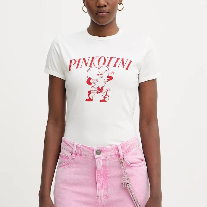 Памучна тениска Pinko