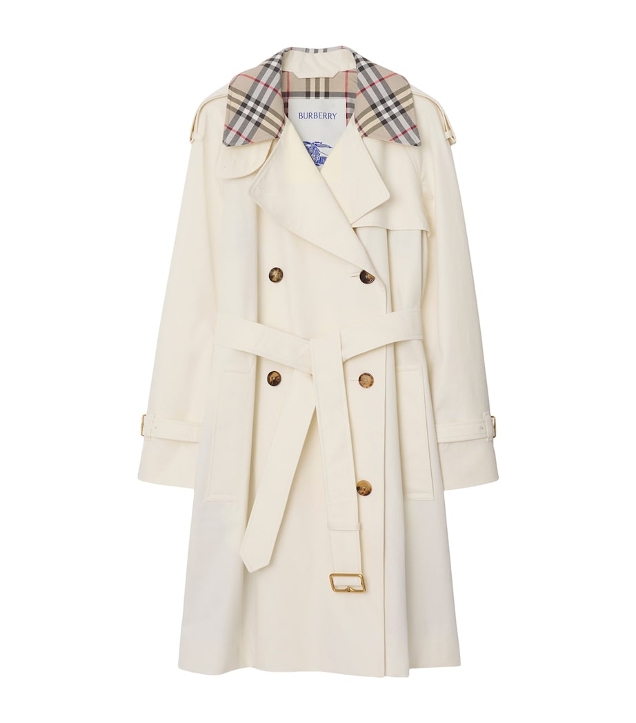 Mid-Length Castleford Trench Coat COTTON