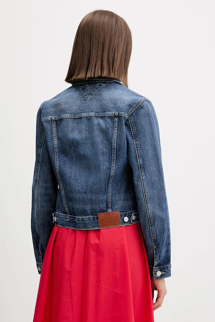 Tommy Jeans geçiş mevsimi kadın denim ceket