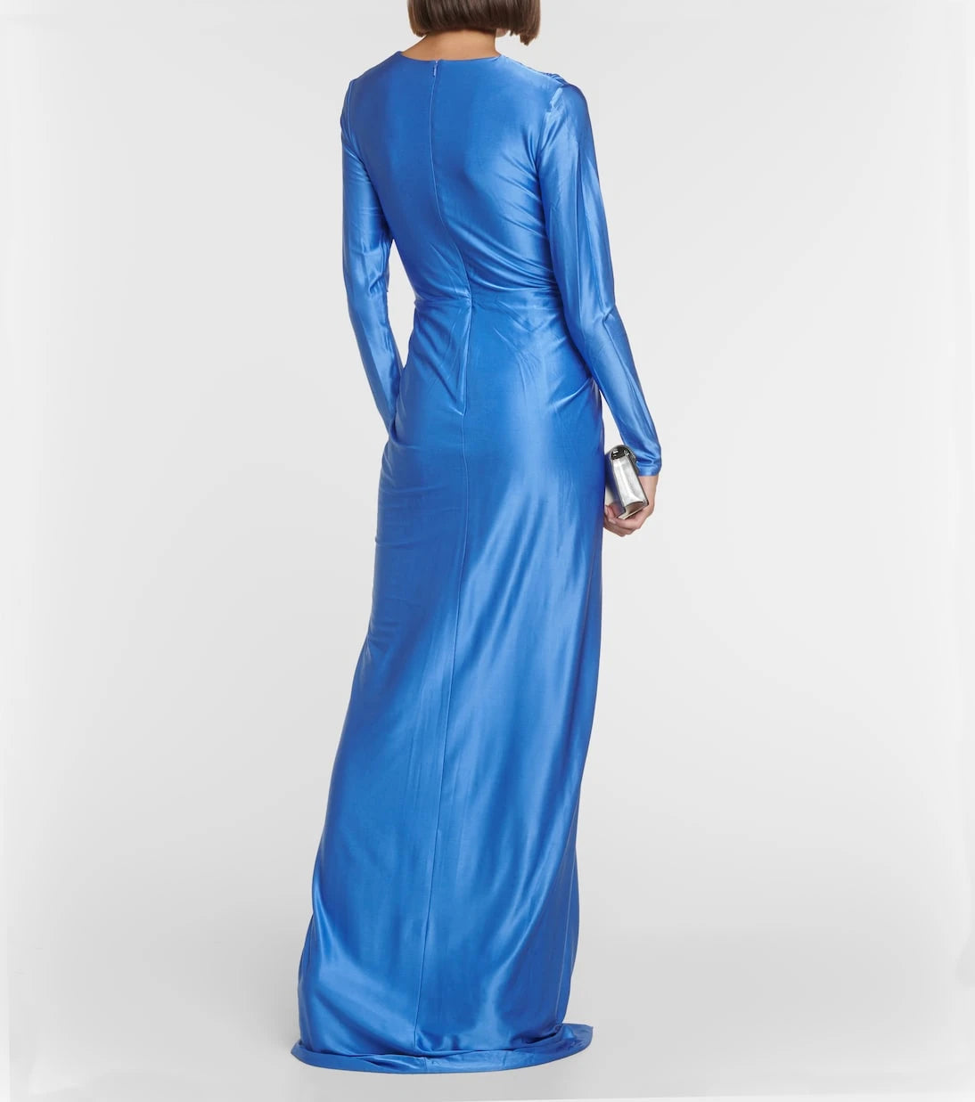 Costarellos - Swanson satin gown