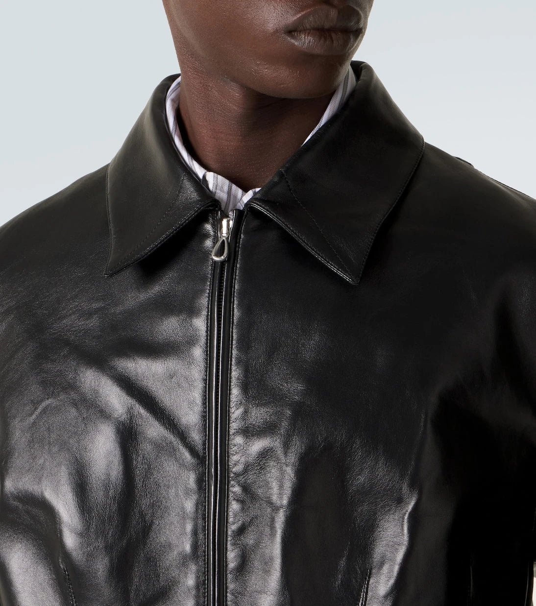 Kiko Kostadinov - Lur leather jacket